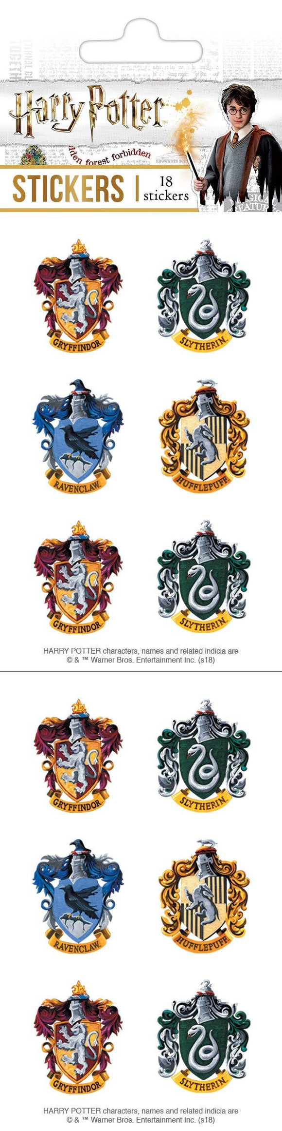 Harry Potter Hogwarts Crests Sticker